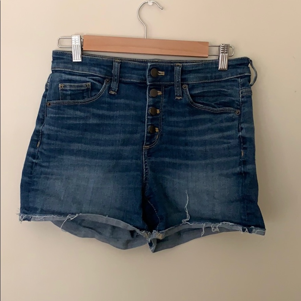 High waisted shorts